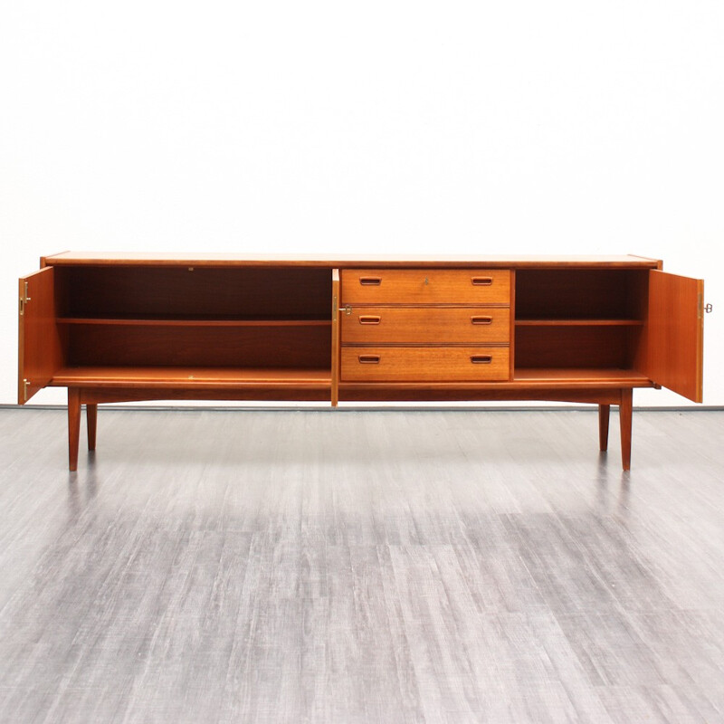 Large mid-century Bartels sideboard in teak - 1960s