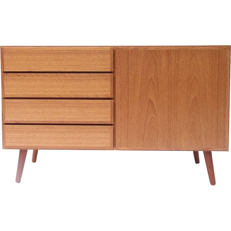 Scandinavian Danish vintage wood sideboard, 1960