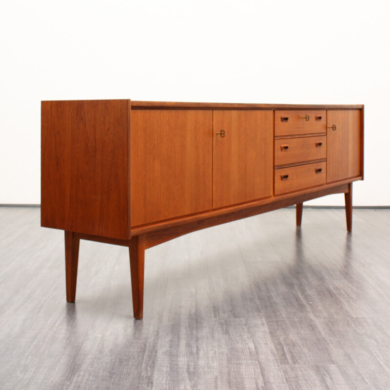 Large mid-century Bartels sideboard in teak - 1960s