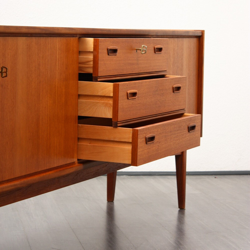 Large mid-century Bartels sideboard in teak - 1960s