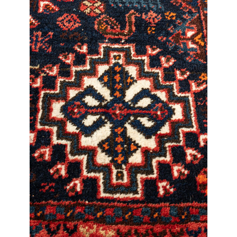 Vintage Gashghai rug, Persia 1960s