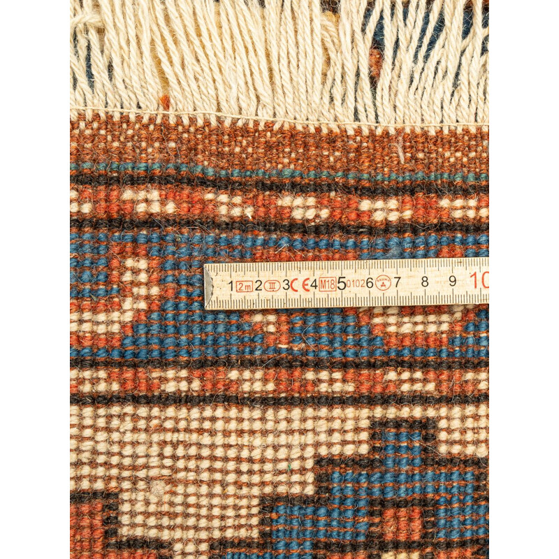 Vintage wool Kazak rug, Turkey 1960s