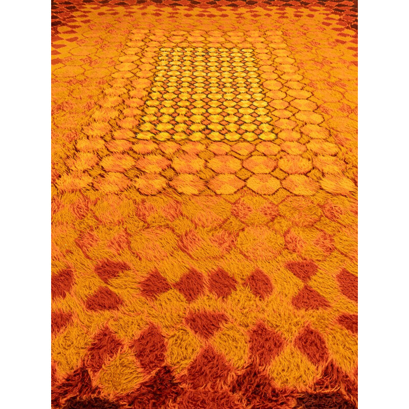 Vintage wool Menuette rug by Desso, Netherlands 1970s