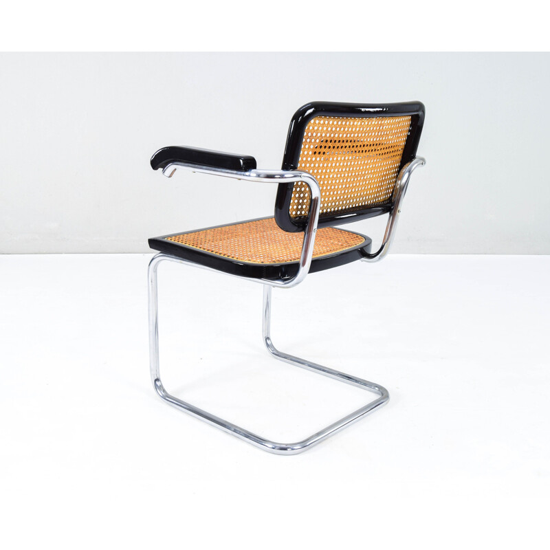 Mid-century Italian B64 Cesca chair by Marcel Breuer, 1970