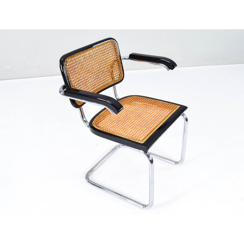 Vintage Italiaanse Cesca B64 stoel van Marcel Breuer, 1970