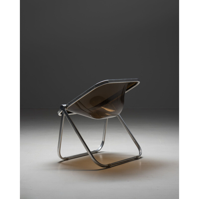 Vintage italian folding chair "Plona" by Giancarlo Piretti for Castelli, 1970s