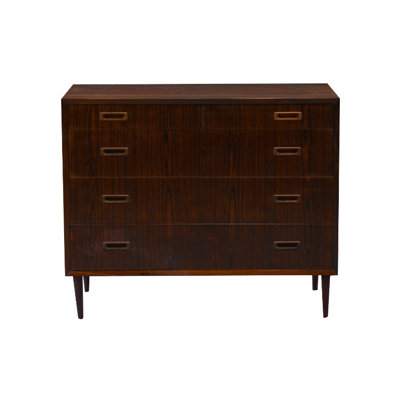 Rosewood chest of drawers with drawers - 1960s