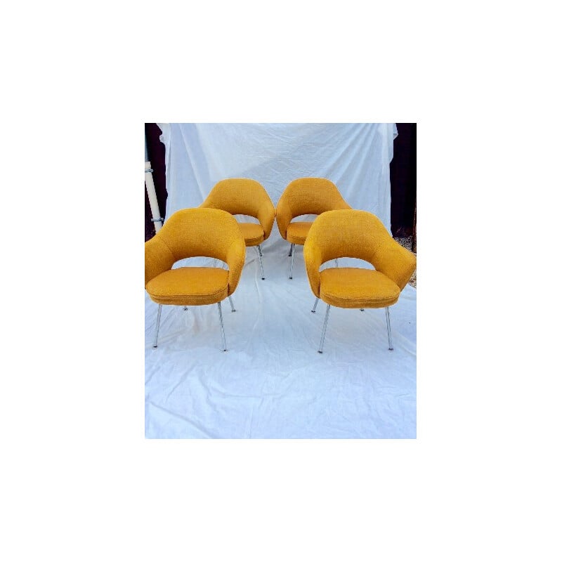 Set of 4 conference armchairs, Eero SAARINEN - 1960s