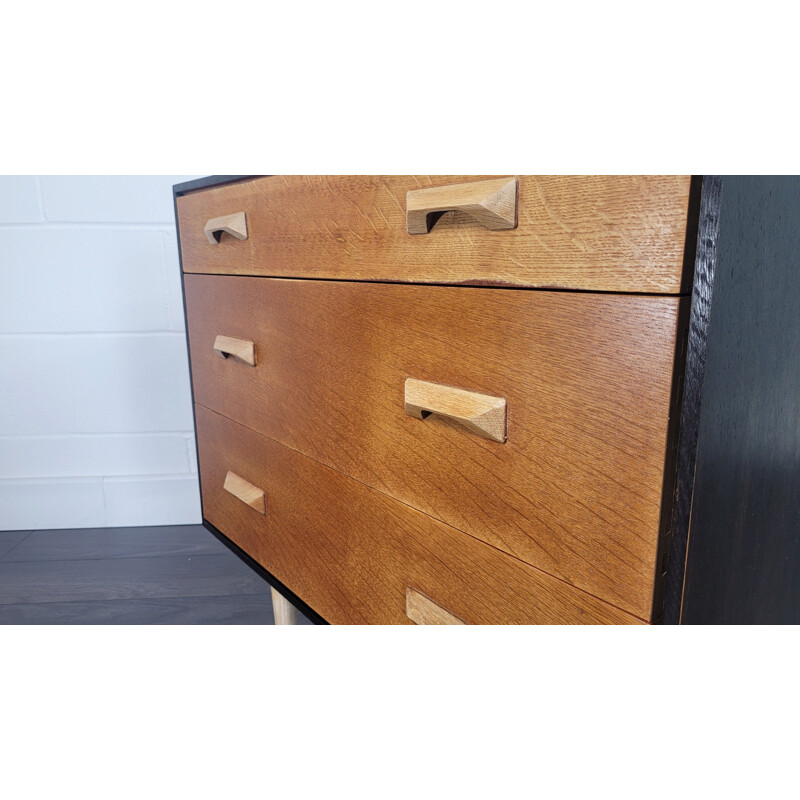 Vintage Stag chest of drawers by John and Sylvia Reid, 1960s