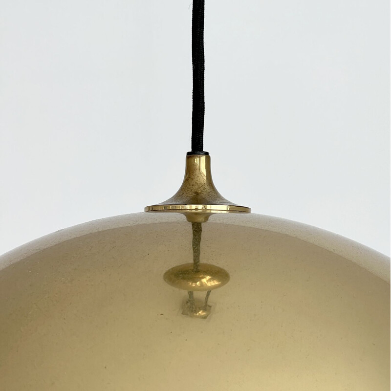 Vintage counterweight pendant lamp by Florian Schulz, 1970s