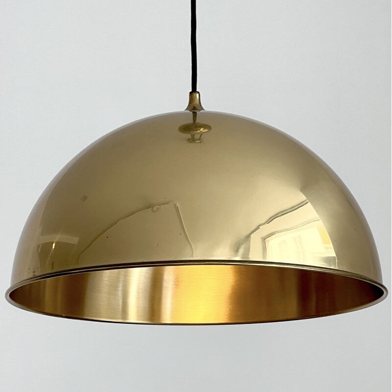 Vintage counterweight pendant lamp by Florian Schulz, 1970s