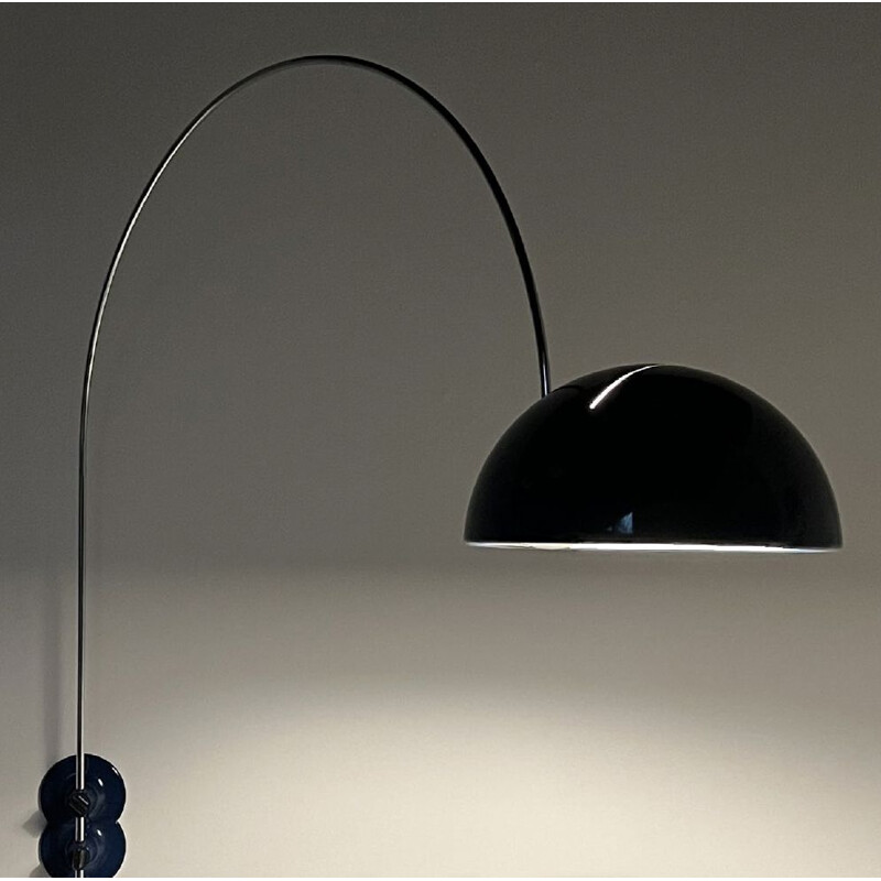 Wall lamp - vintage "Coupé 1159R" by Joe Colombo for Oluce, 1960