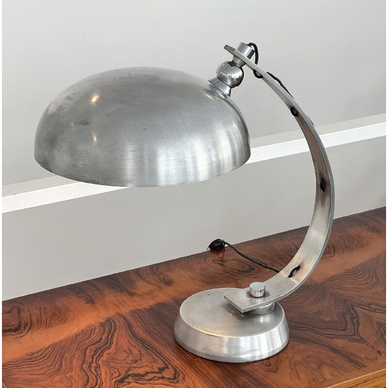 Lámpara de escritorio vintage de Angelo Lelli, 1960-1970
