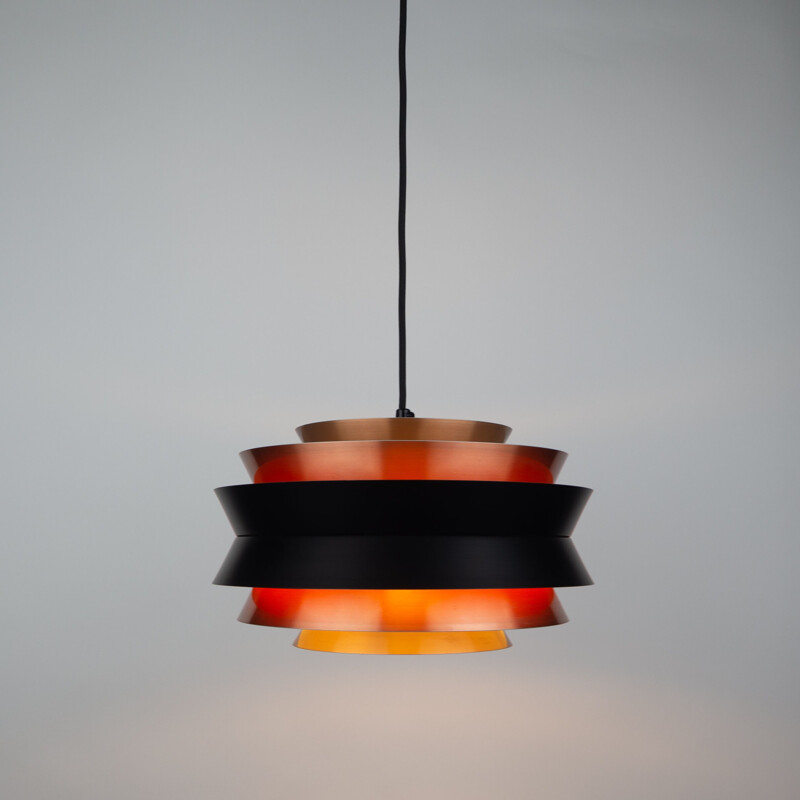 Trava vintage pendant lamp by Carl Thore for Granhaga, Sweden 1960