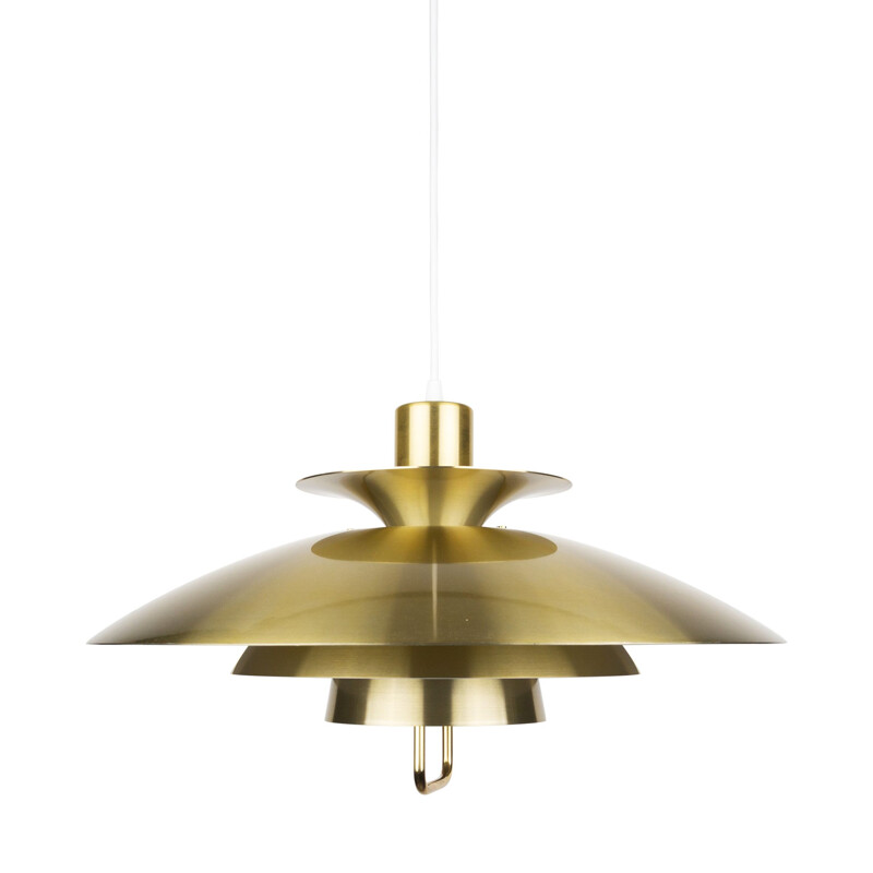 Danish vintage pendant lamp by Kurt Wiborg for Jeka, 1980s