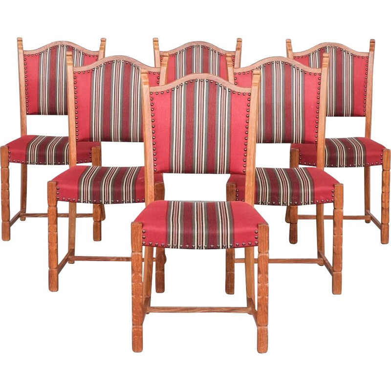 Ensemble de 6 chaises - bois