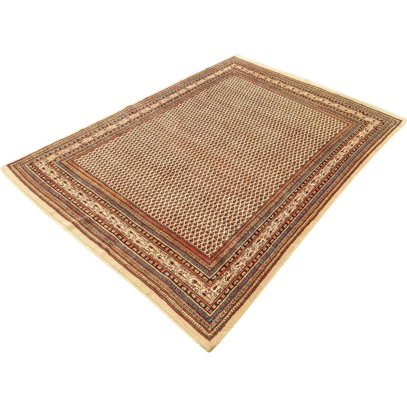 Vintage wollen tapijt, Pakistan 1960