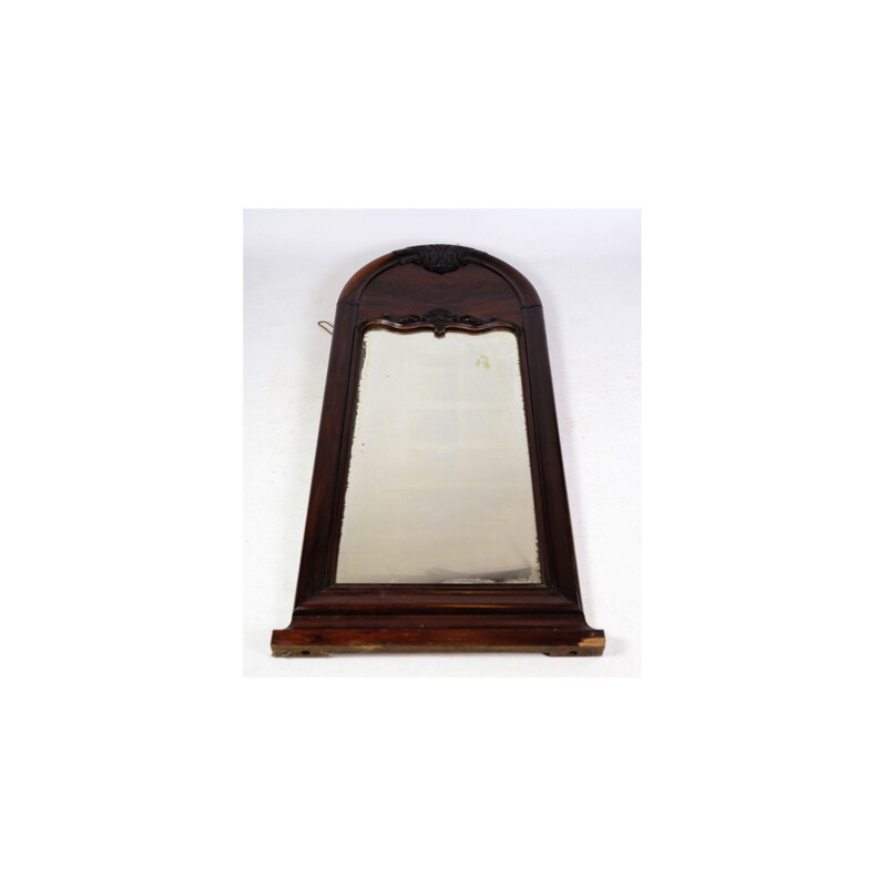 Vintage Christian Viii mirror in mahogany, 1860s