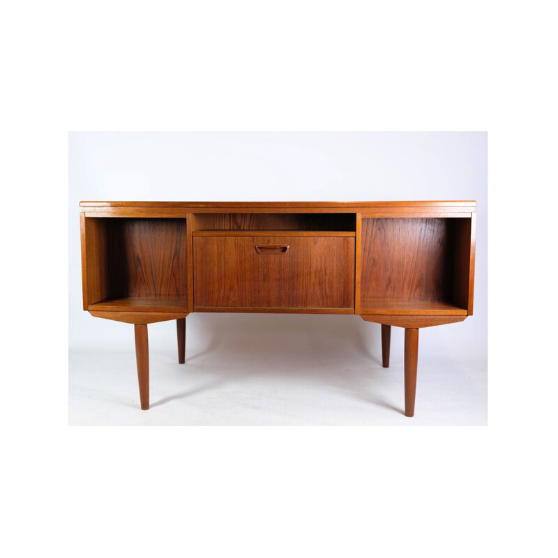 Danish vintage desk in teak by Ap Furniture Svenstrup, 1960s