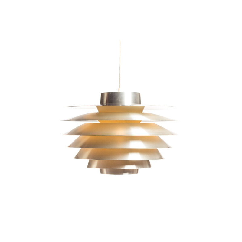 Silver “Verona” pendant light, Svend MIDDELBOE - 1960s