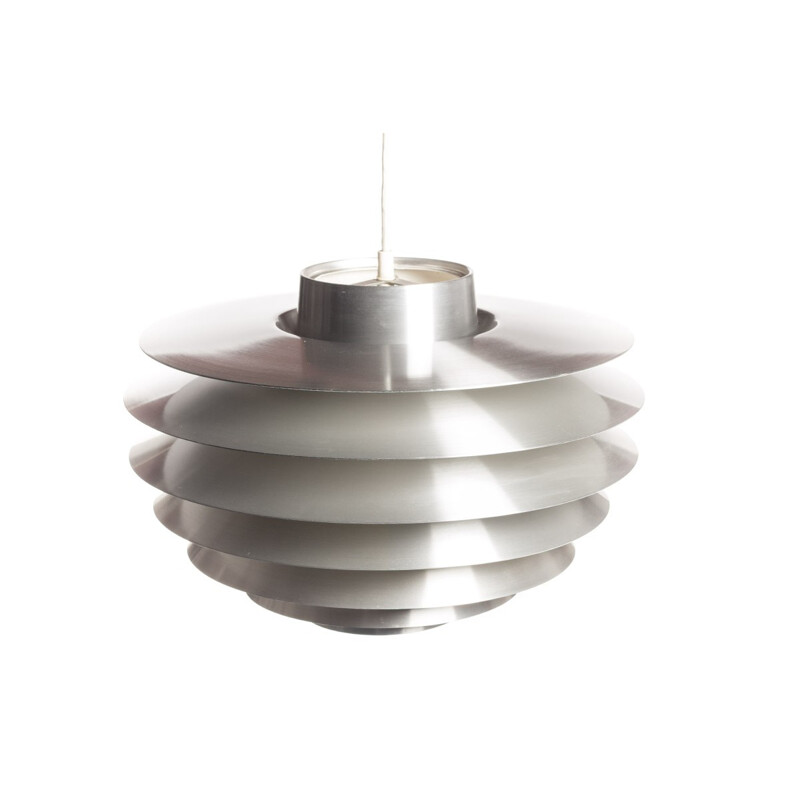 Silver “Verona” pendant light, Svend MIDDELBOE - 1960s