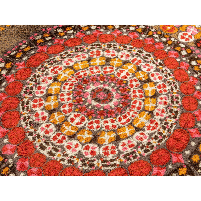 Vintage Nordpfeil tapijt, Duitsland 1970