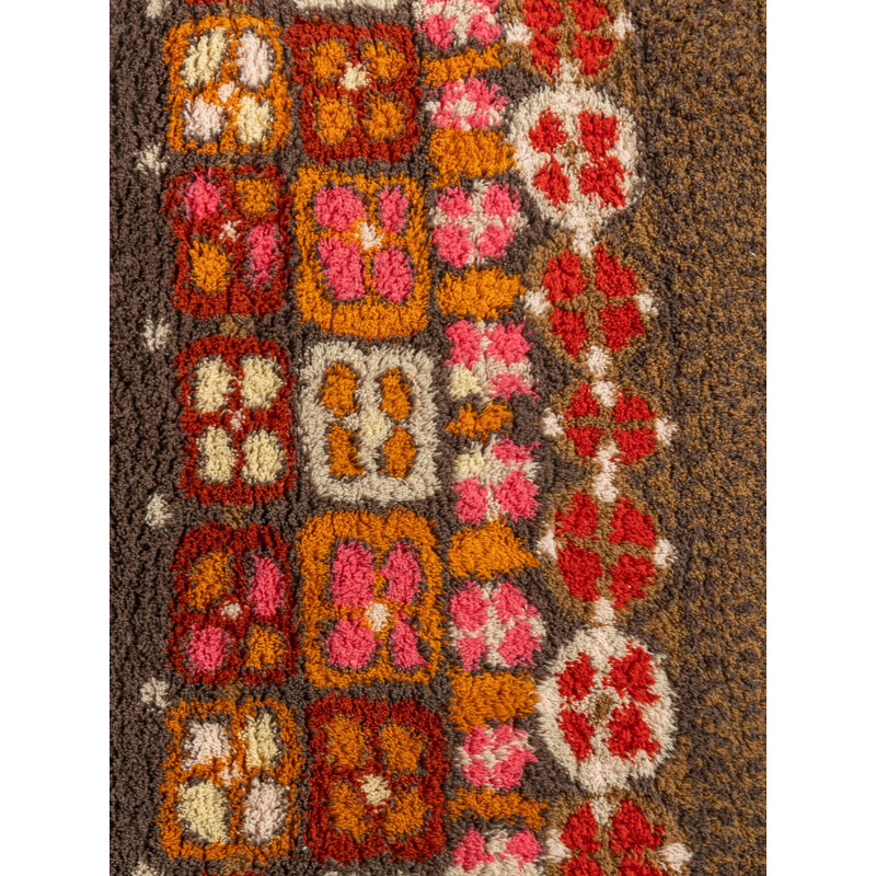 Vintage Nordpfeil tapijt, Duitsland 1970