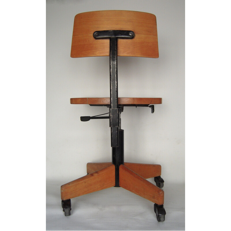 Stoll Giroflex desk chair, Arno VOTTELER - 1960s