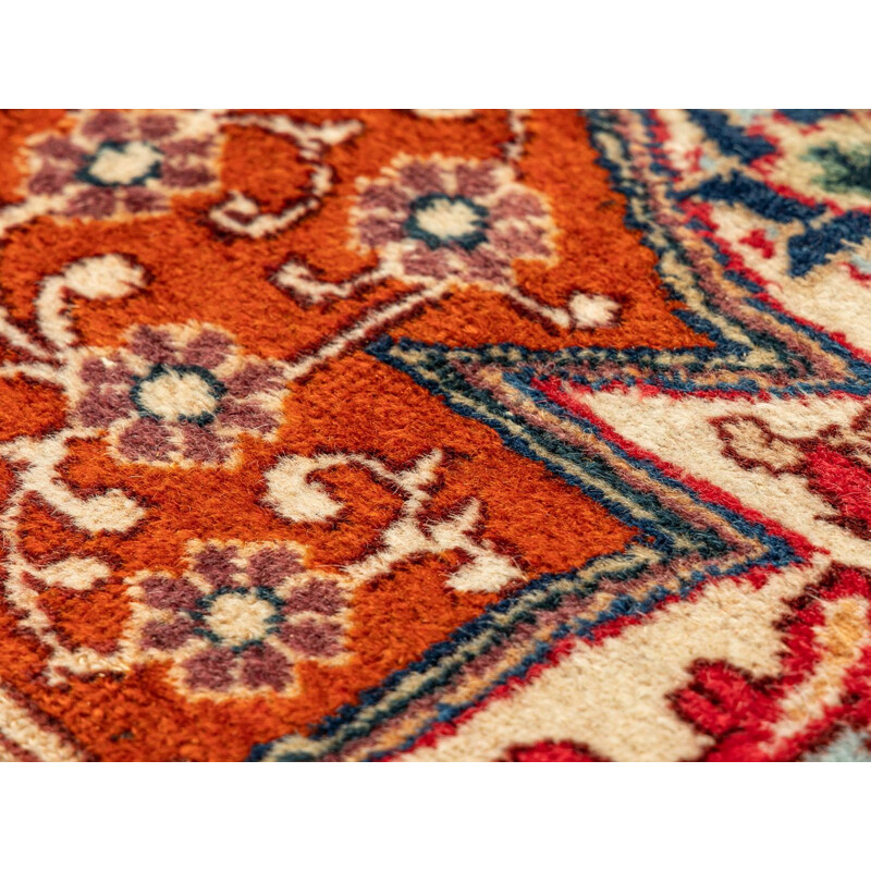 Vintage wool rug, Pakistan 1960s