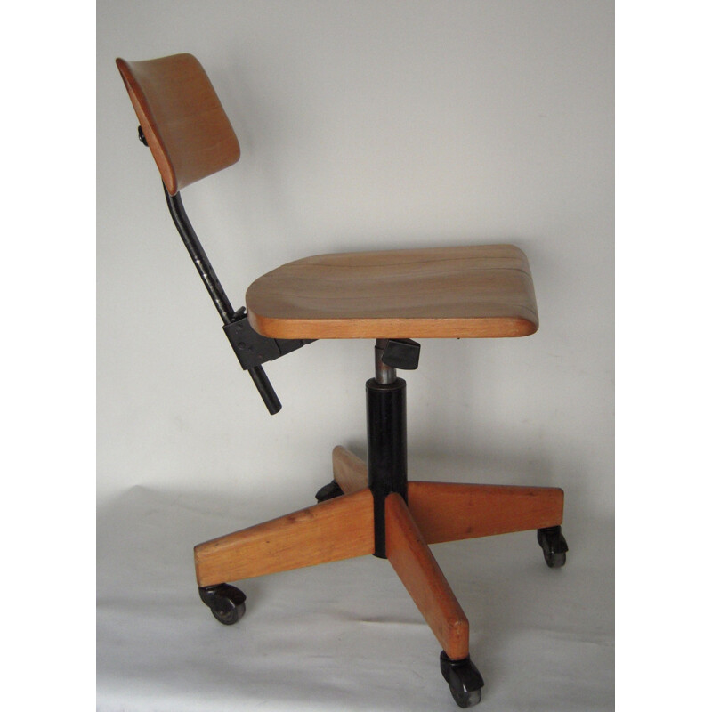 Stoll Giroflex desk chair, Arno VOTTELER - 1960s