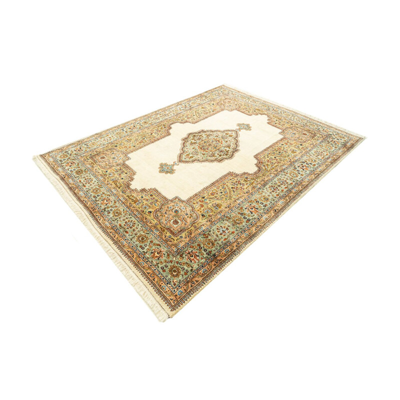 Vintage tapijt van scheerwol, Pakistan 1960