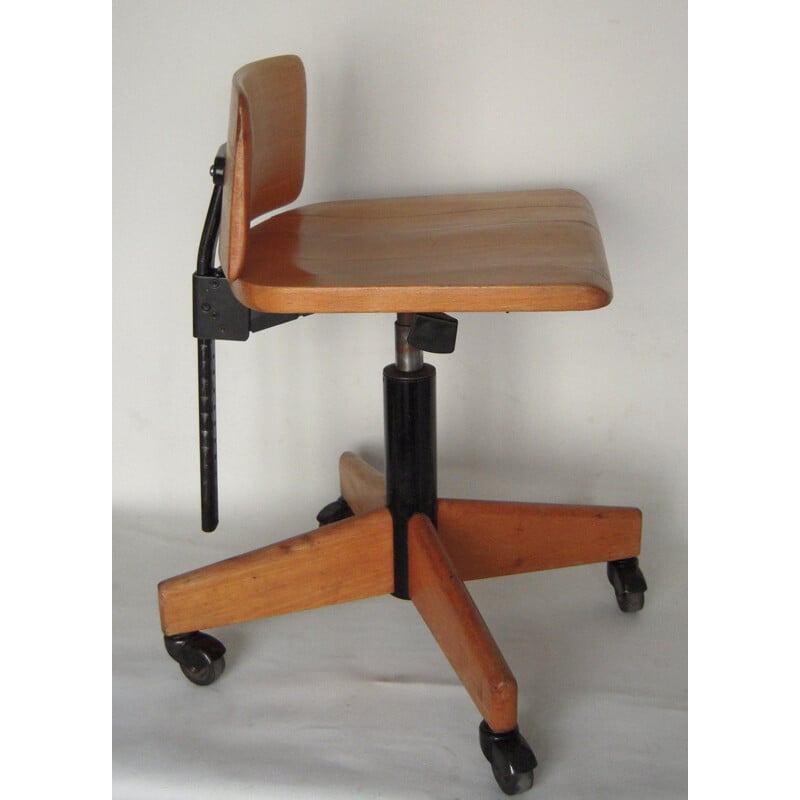 Stoll Giroflex desk chair, Arno VOTTELER - 1960s