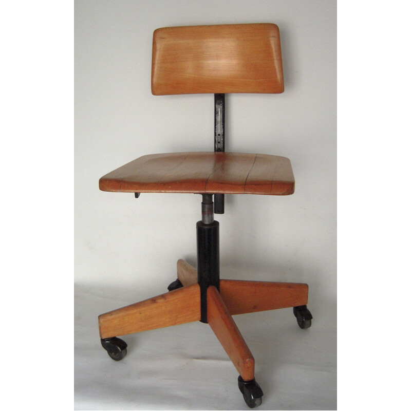 Stoll Giroflex desk chair, Arno VOTTELER - 1960s