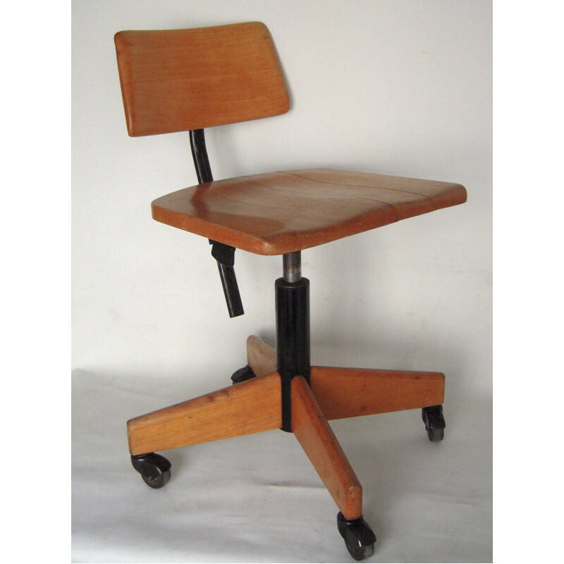 Stoll Giroflex desk chair, Arno VOTTELER - 1960s
