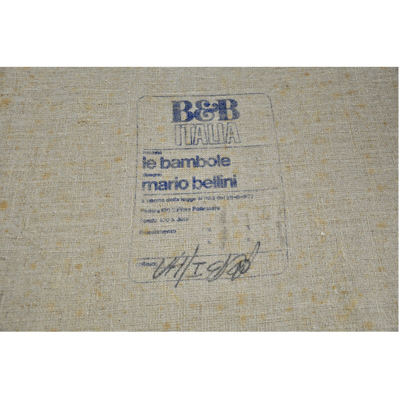Bambole vintage daybed van Mario Bellini voor B