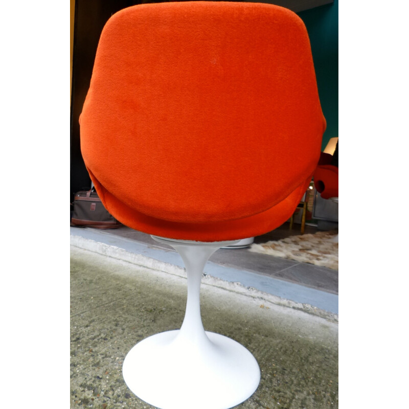 4 TULIP SHELL CHAIR model chairs - 1970s