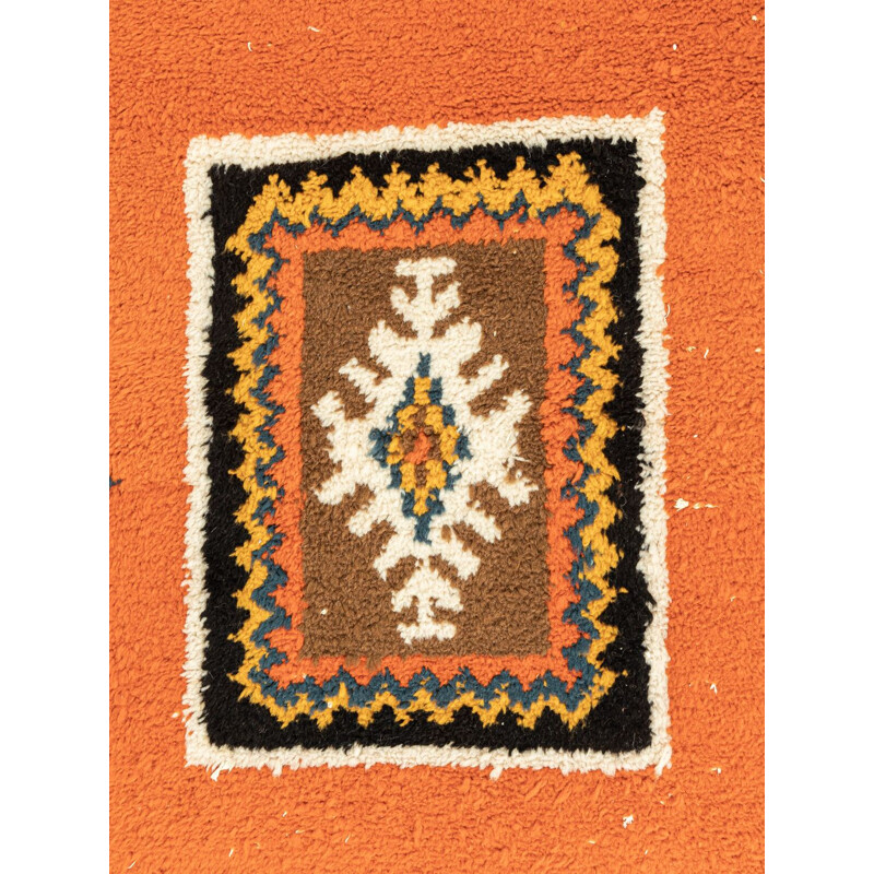 Vintage Berberteppich aus Wolle, Marokko 1960