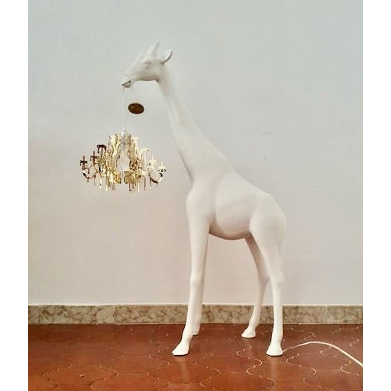 Lampe vintage "Giraffe in love" par Marcantonio Raimondi Malerba pour Qeeboo, 2019