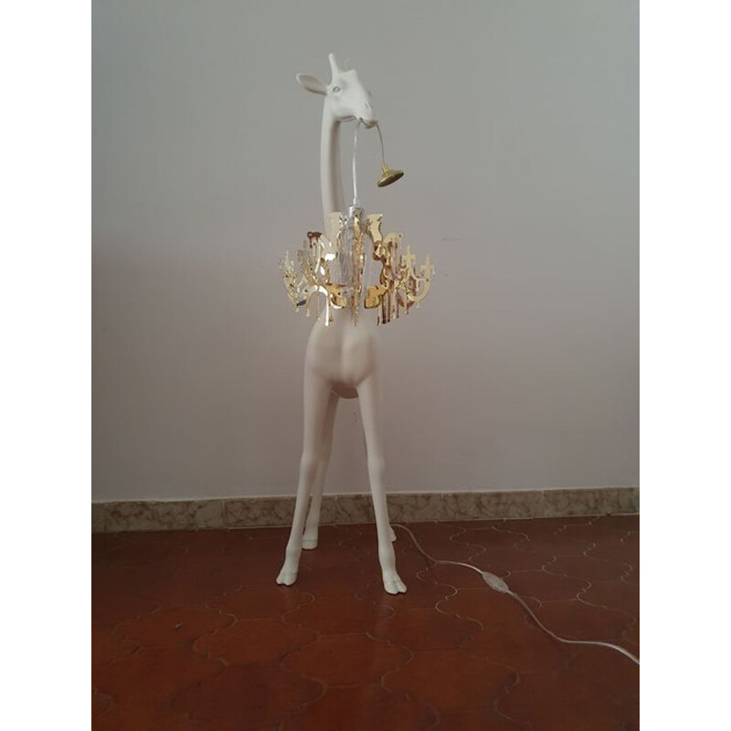 Lampe vintage "Giraffe in love" par Marcantonio Raimondi Malerba pour Qeeboo, 2019