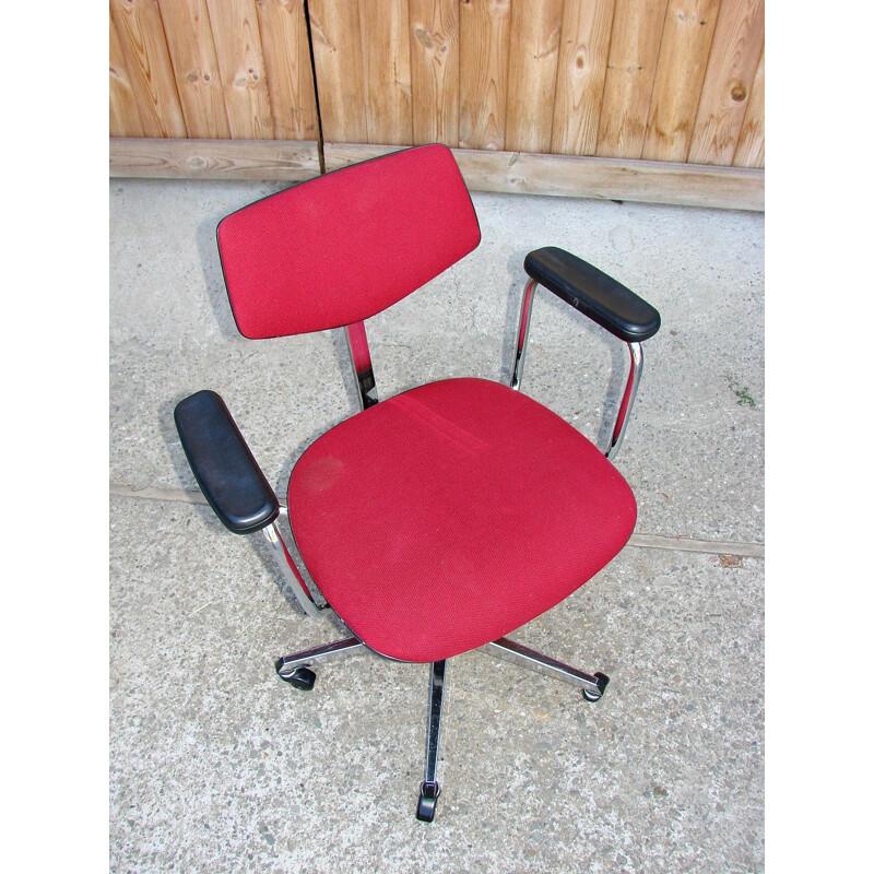 Vintage Comforto draaifauteuil, 1970