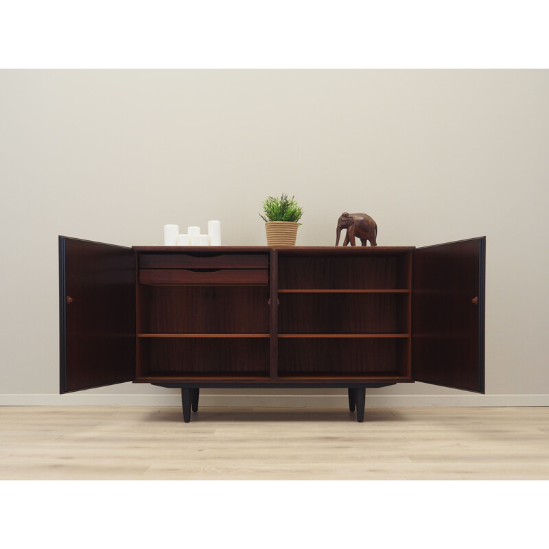 Vintage Danish rosewood chest of drawers by Omann Jun, 1970s