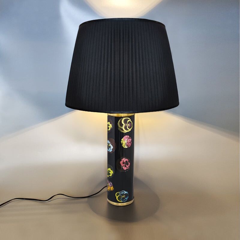 Vintage table lamp by Piero Fornasetti, Italy 1970s