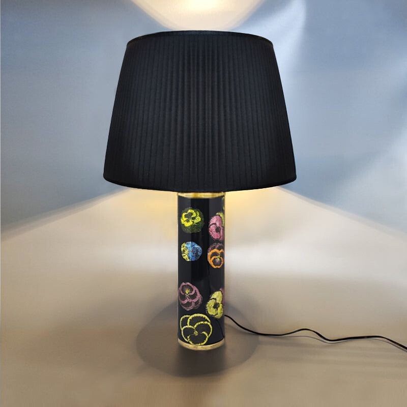 Vintage table lamp by Piero Fornasetti, Italy 1970s