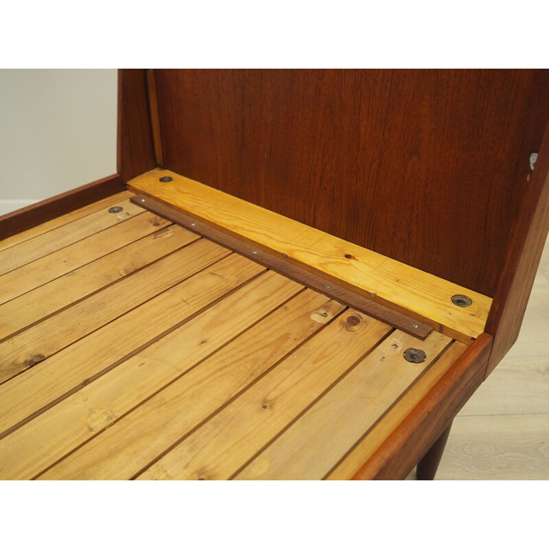 Teak vintage bed, Denmark 1970s