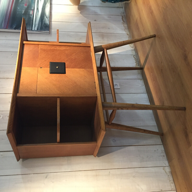 Bar furniture in oak - 1950s