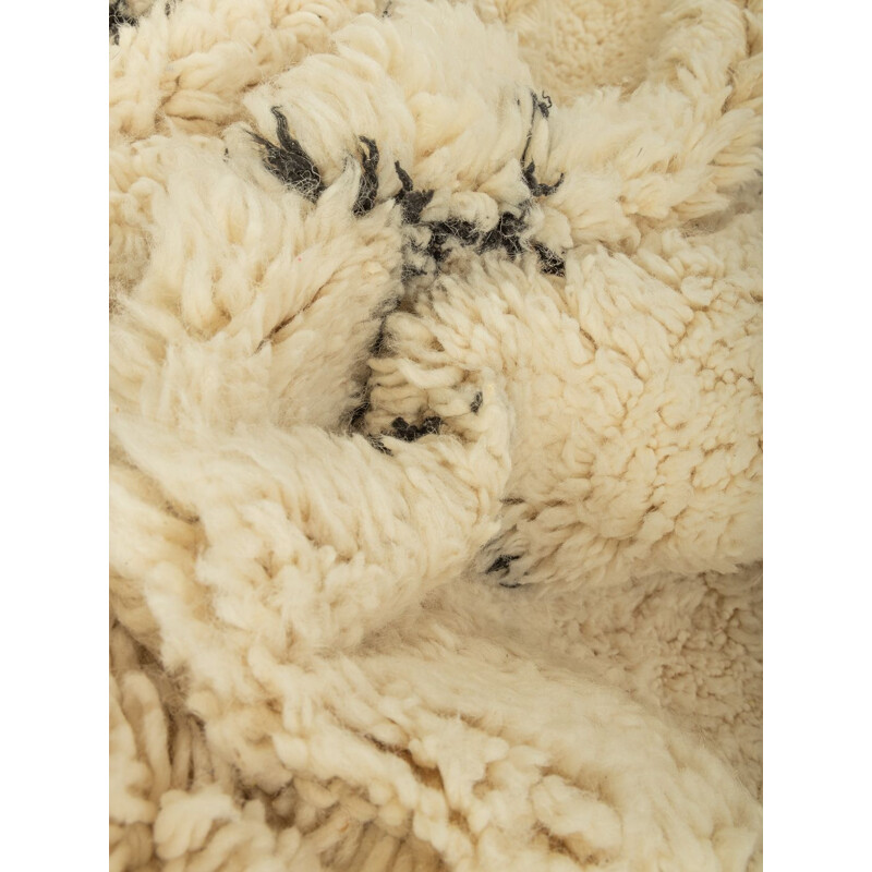 Vintage Boheme Beni wool berber rug, Morocco