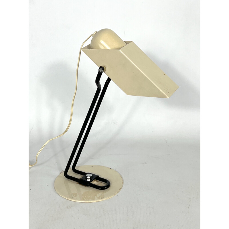 Lámpara de mesa italiana de época, 1970