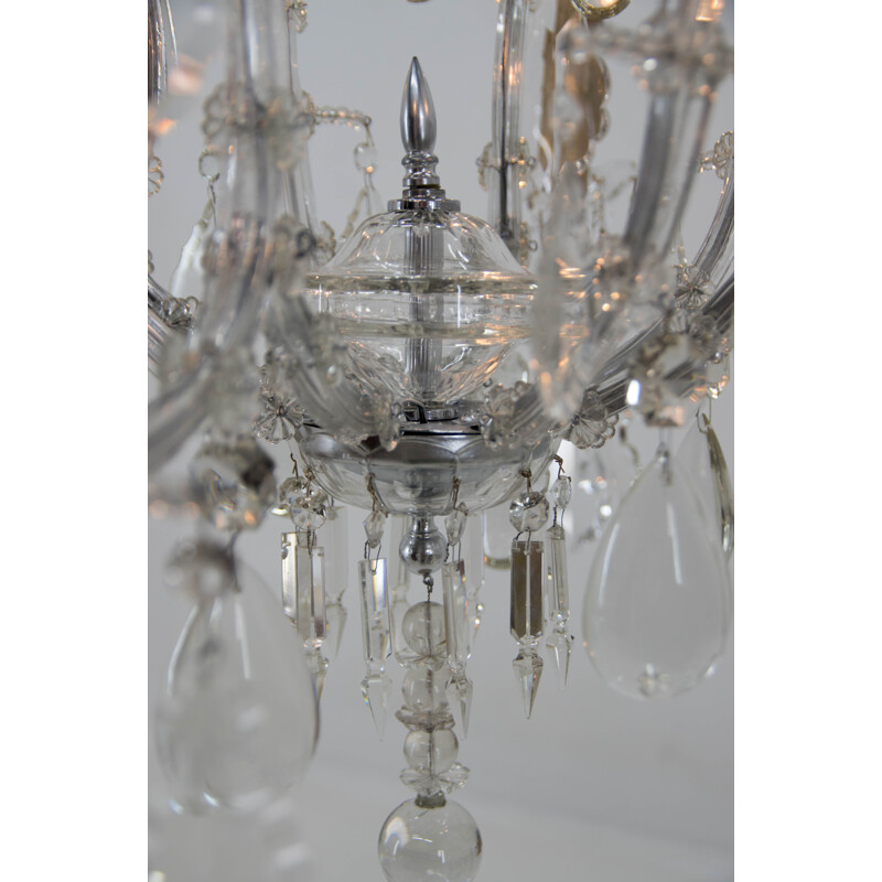 Vintage crystal chandelier of Maria Theresa, Austria 1900