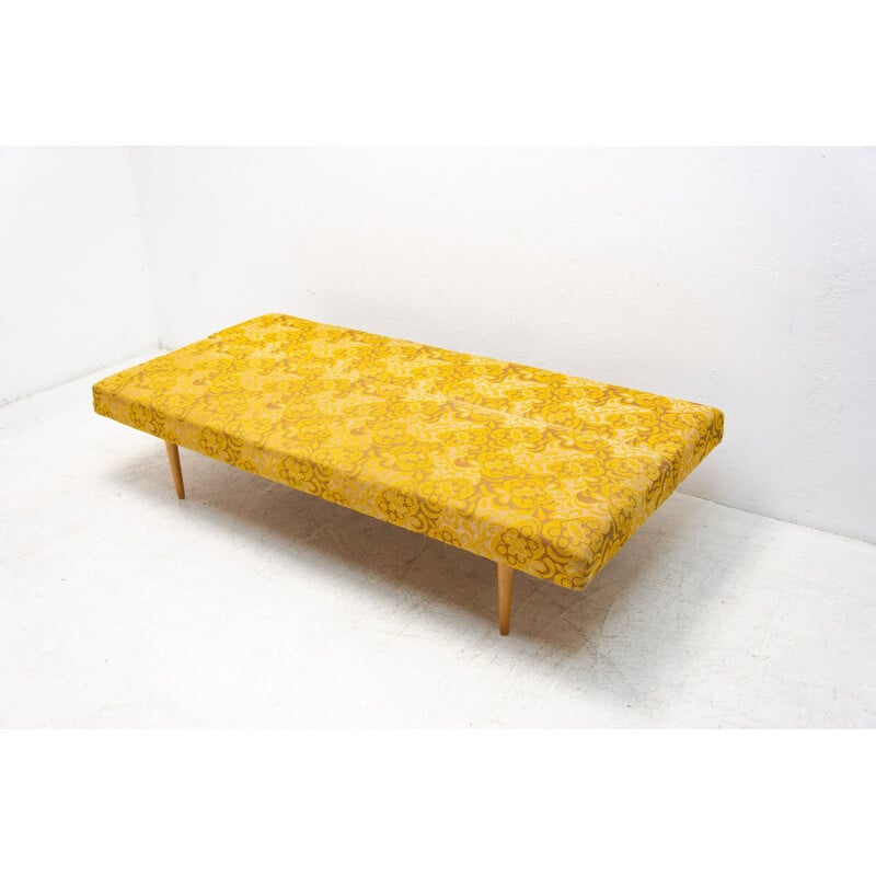 Mid-century folding daybed by Miroslav Navrátil, Czechoslovakia 1960s