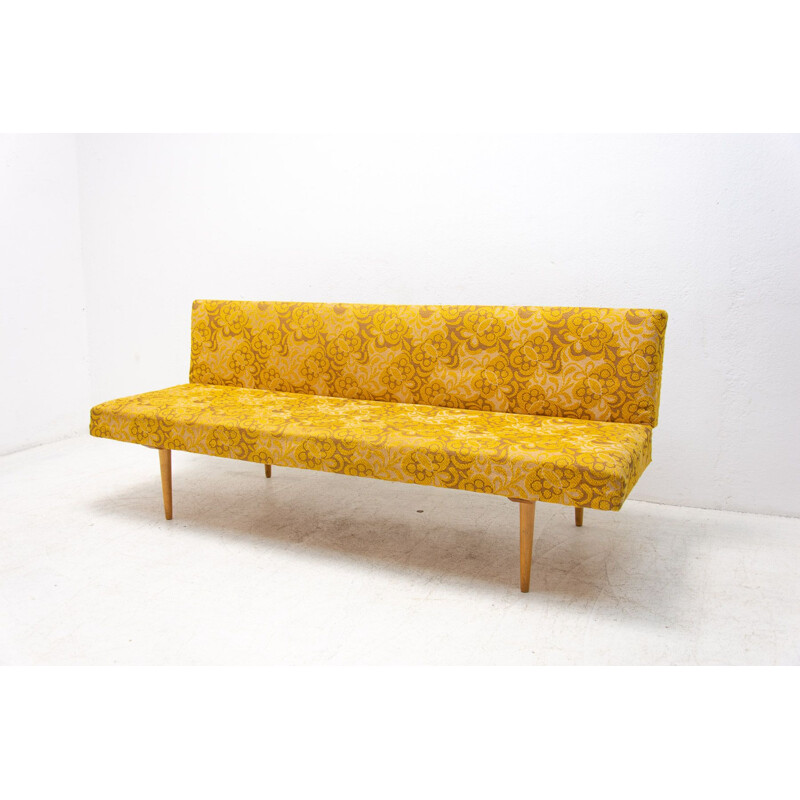 Mid-century folding daybed by Miroslav Navrátil, Czechoslovakia 1960s